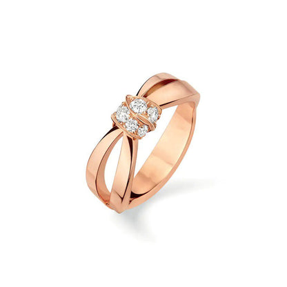 [Clover Jewels]LIENS RING PINK GOLD DIAMOND