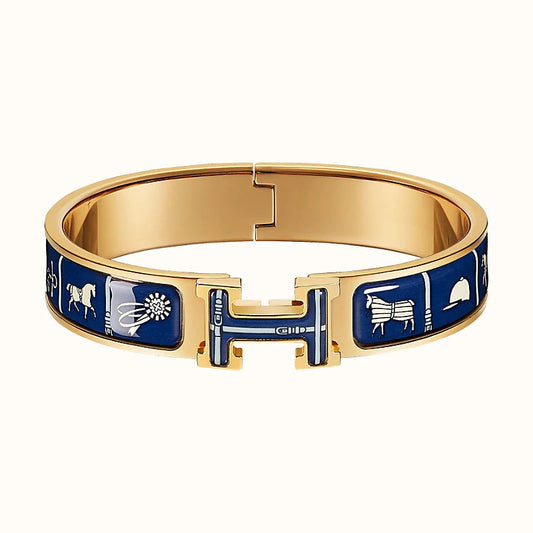 [Clover Jewels]H COUVERTURES DARK BLUE BRACELET