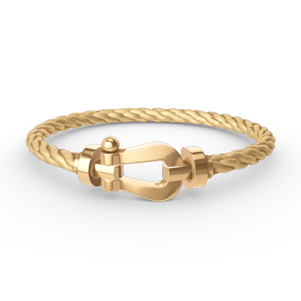 [Clover Jewels]FORCE LARGE HORSESHOE NO DIAMOND BRACELET GOLD