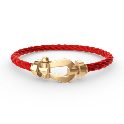 [Clover Jewels]FORCE LARGE HORSESHOE NO DIAMOND BRACELET GOLD