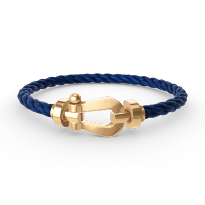 [Clover Jewels]FORCE LARGE HORSESHOE NO DIAMOND BRACELET GOLD