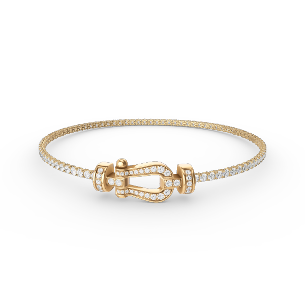 [Clover Jewels]FORCE  HORSESHOE  DIAMOND TENNIS BRACELET