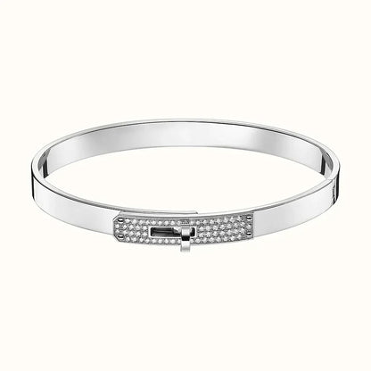 [Clover Jewels]KELLY SILVER DIAMOND BRACELET