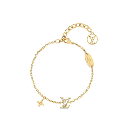 [Clover Jewels]LOGO STAR MOTIF GOLD BRACELET