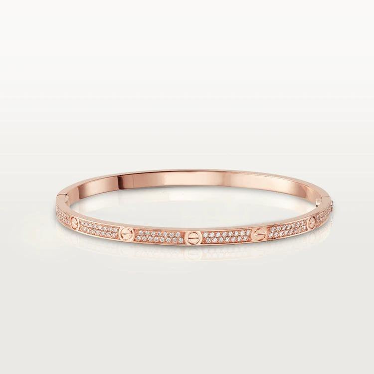 [Clover Jewels]LOVE BRACELET 3.65MM DIAMOND-PAVED