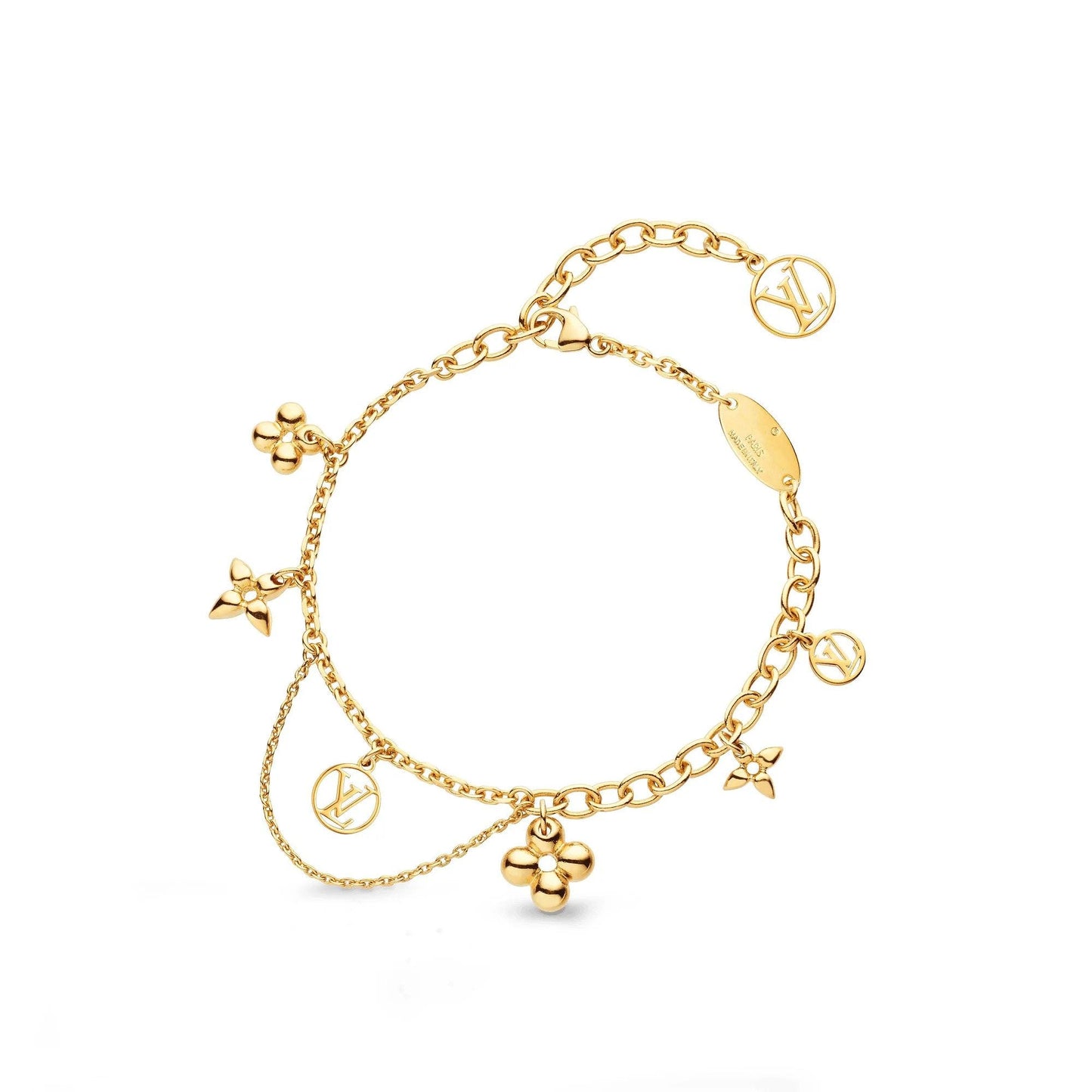 [Clover Jewels]BLOOMING PINK GOLD MOP BRACELET