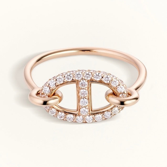 [Clover Jewels]RONDE SMALL DIAMOND RING