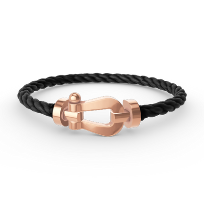 [Clover Jewels]FORCE LARGE HORSESHOE NO DIAMOND BRACELET ROSE GOLD