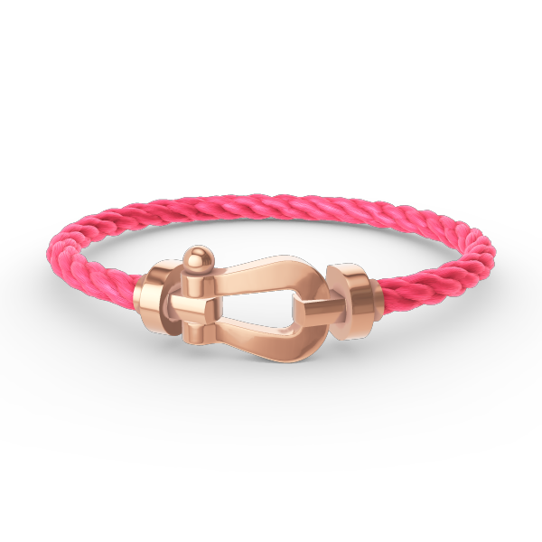 [Clover Jewels]FORCE LARGE HORSESHOE NO DIAMOND BRACELET ROSE GOLD