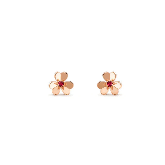 [Clover Jewels]FRIVOLE  FLOWER PINK EARRINGS