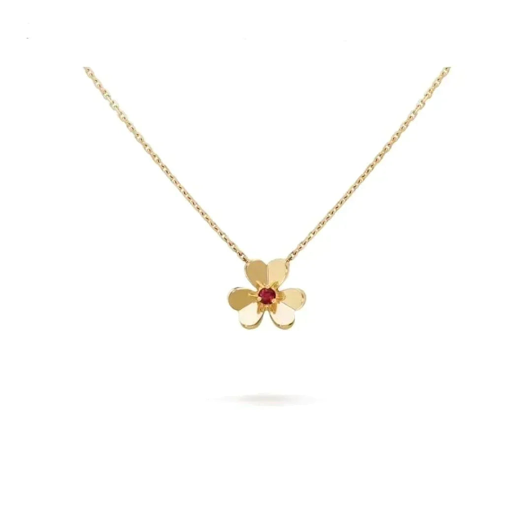 [Clover Jewels]FRIVOLE GOLD FLOWER NECKLACE