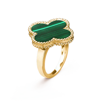 [Clover Jewels]CLOVER MALACHITE RING