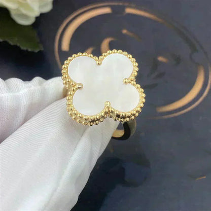 [Clover Jewels]CLOVER WHITE MOP RING