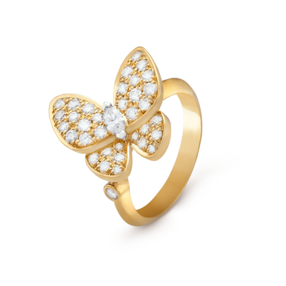 [Clover Jewels]BUTTERFLY DIAMOND RING