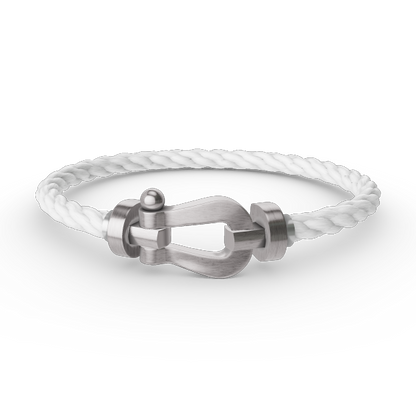 [Clover Jewels]FORCE LARGE HORSESHOE NO DIAMOND BRACELET SILVER