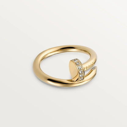 [Clover Jewels]JUSTE RING 2.65MM GOLD DIAMOND