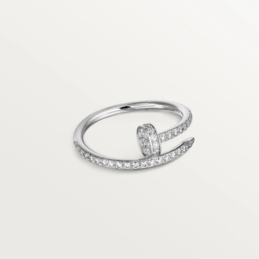 [Clover Jewels]JUSTE RING 1.8MM SILVER DIAMONDS