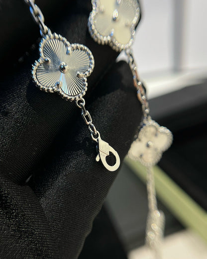 [Clover Jewels]CLOVER SILVER 5 MOTIFS BRACELET